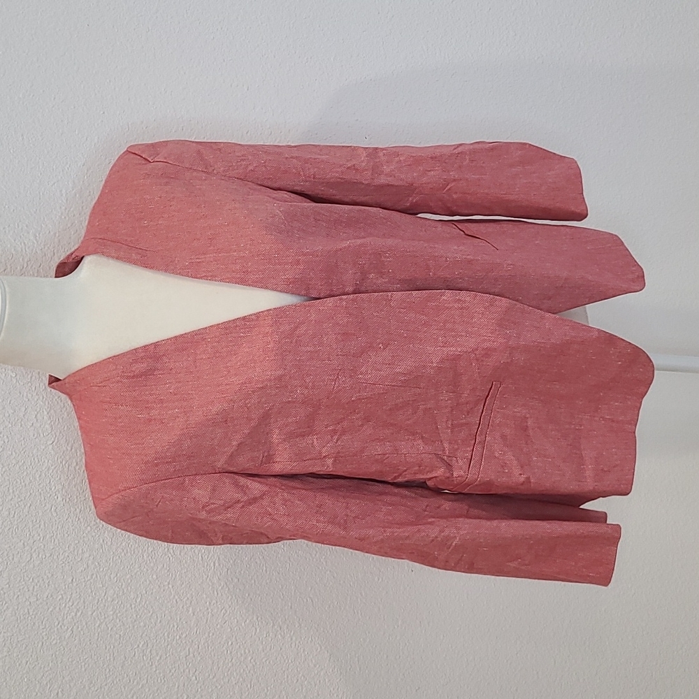Ann Taylor LOFT pink jacket blazer size 14T NWT